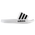 adidas Adilette Shower Slides - Men's White/Black