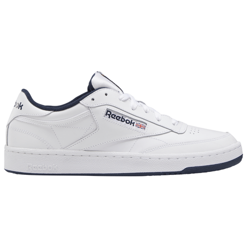 

Reebok Mens Reebok Club C 85 - Mens Shoes White/Navy Size 12.0