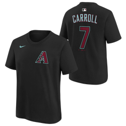 Youth - Nike MLB Diamondbacks Kids Name & Number T-Shirt - Black