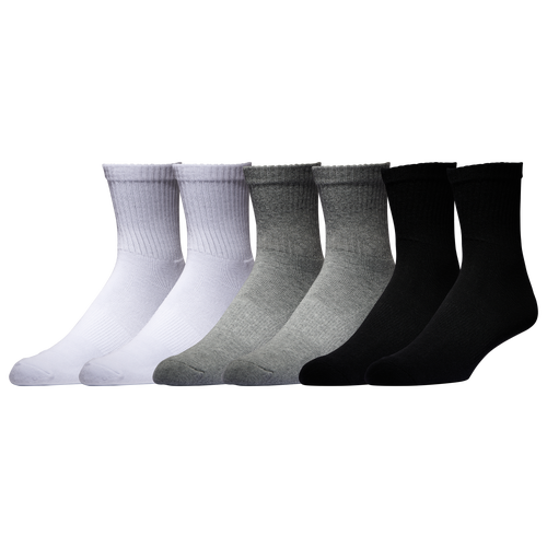 Lckr Mens  6 Pack Basic Quarter Socks In Multi