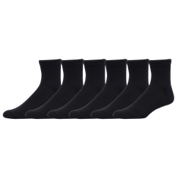 Men's - LCKR 6-Pack Athletic Half Cushion Quarter - Black/Black