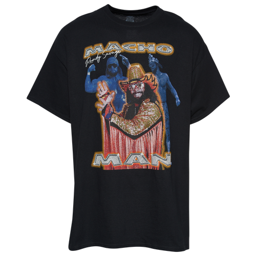 

WWE Mens WWE Legend T-Shirt - Mens Black/Black Size XS