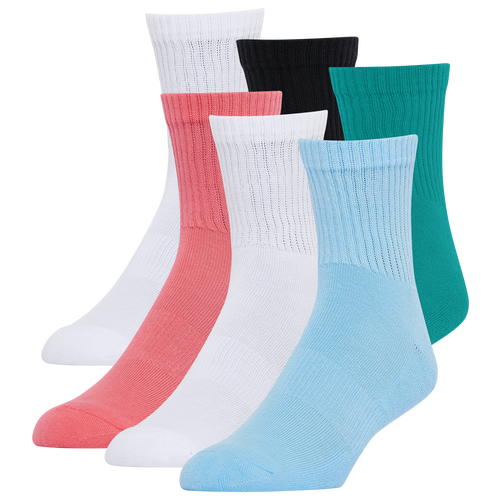 MENS - LCKR Cush Crew Quarter - Green/Blue White