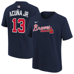 Youth - Nike MLB Name Number Short Sleeve T-Shirt - Navy
