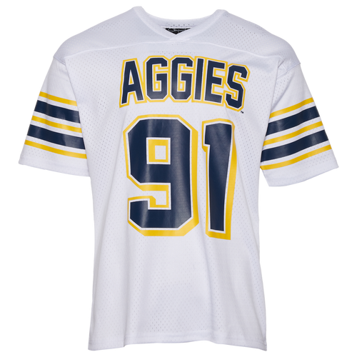 MENS - Campus Remix NCA&T Football Jersey - Blue/Yellow