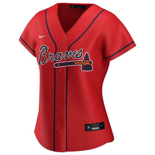 

Nike Womens Atlanta Braves Nike Braves Replica Jersey - Womens Red Size XXL