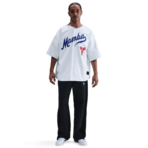 MENS - Nike Kobe Baseball Top - White/Royal