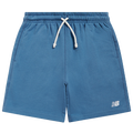 New Balance French Terry Fleece Short - New Balance White/Blue