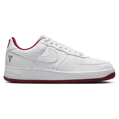 MENS - Nike Kobe Air Force 1 Low - White/Team Red
