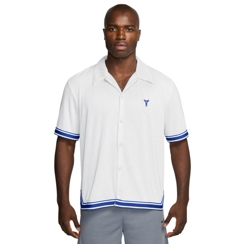 MENS - Nike Pleated S/S Top - White/Black