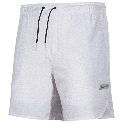 

Legends Mens Legends Luka 7" Linerless Shorts - Mens Storm Heather/Storm Heather Size XL