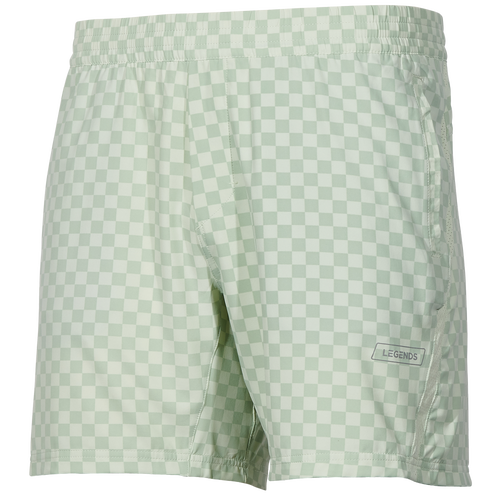 

Legends Mens Legends Bishop 7" Linerless Shorts - Mens Pistachio/Dusty Sage Checker Size XL