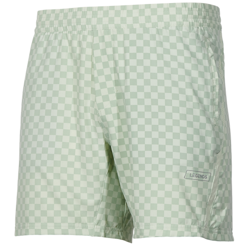 

Legends Mens Legends Bishop 7" Linerless Shorts - Mens Pistachio/Dusty Sage Checker Size XXL