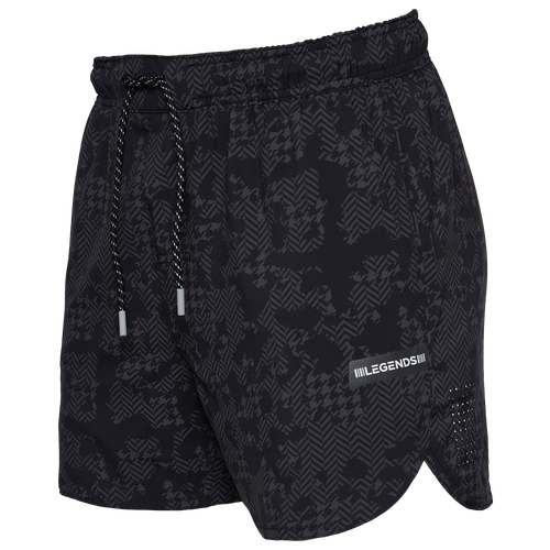 

Legends Mens Legends Luka 5" Lined Shorts - Mens Grey/Cloud Crossover Camo Size XL