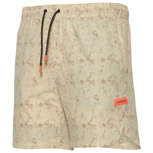 Legends Mens  Luka Hd 7linerless Shorts In Textured Oat/textured Oat