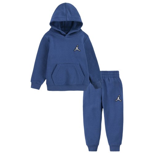 

Boys Jordan Jordan Essentials Pullover Set - Boys' Toddler French Blue/White Size 2T