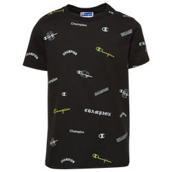 Boys' Grade School - Champion Logo Mix T-Shirt - Multi/Black