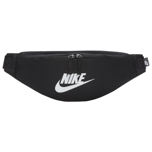 Nike Heritage Waistpack In White/black/black