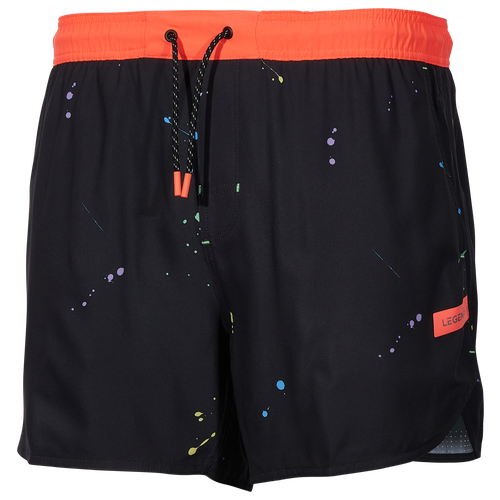 

Legends Mens Legends Luka 5" Lined Shorts - Mens Space Drip/Solar Burst Heather Size S