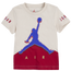 Jordan Jumpman Wild Utility T-Shirt - Boys' Toddler Pearl White/Black