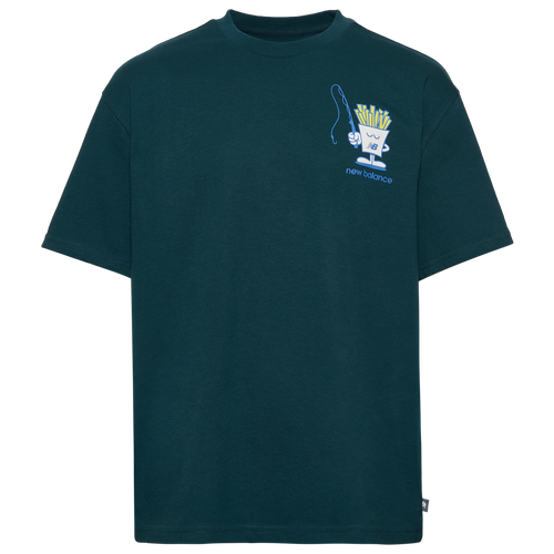 New Balance Graphic T-Shirt - New Balance Green/Yellow
