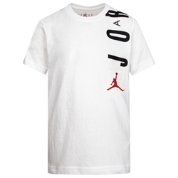 Boys' Grade School - Jordan HBR Over Top T-Shirt - White/White