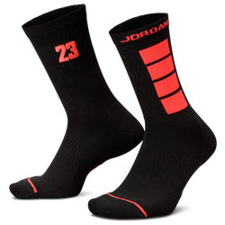 Adult - Jordan Everyday Poly Crew Socks 1 Pair - Cat Scratch Black/Infrared 23