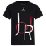 Jordan AJ12 Wrap Up T-Shirt - Boys' Grade School Black/Silver/Red