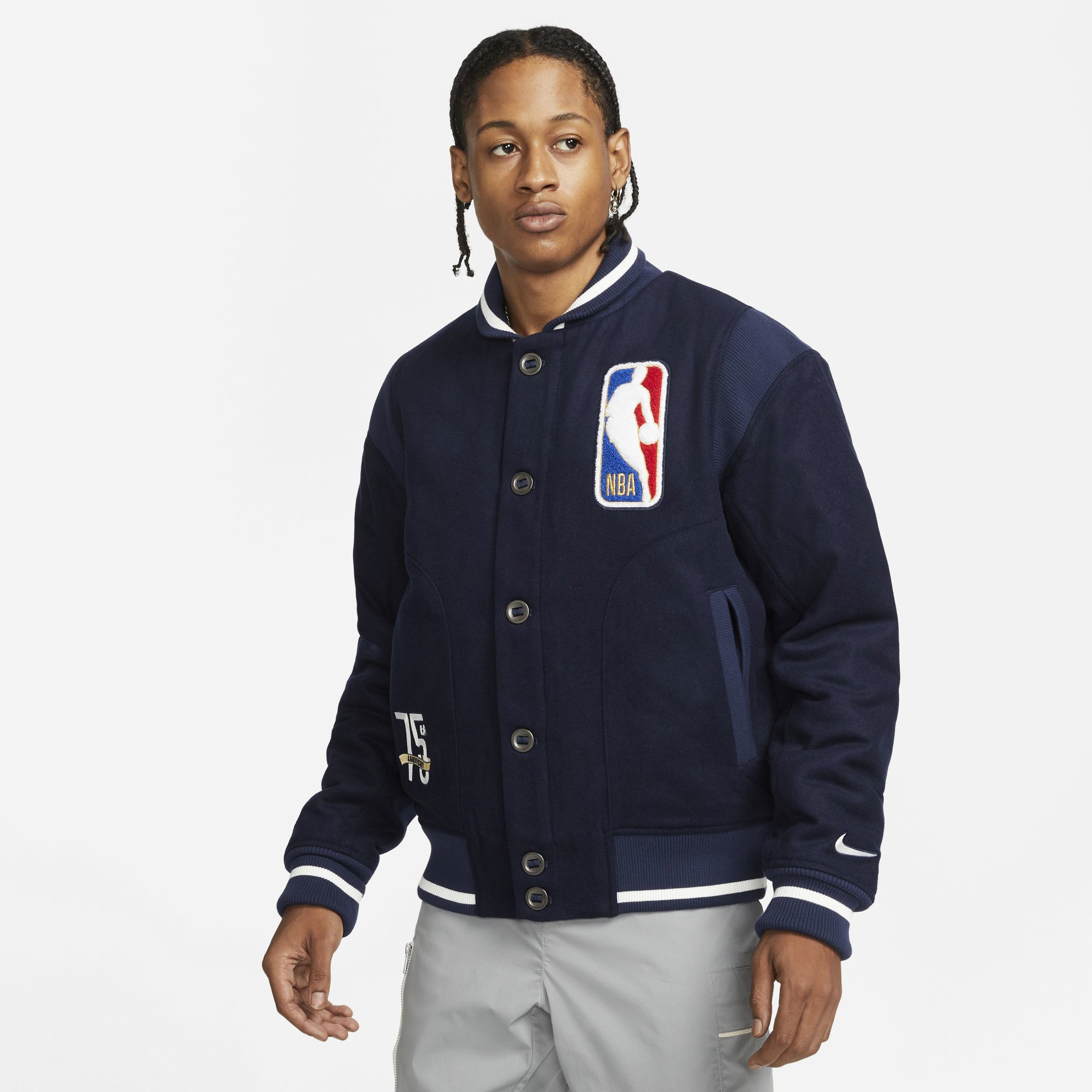 Nike NBA N31 Courtside Destroyer Jacket | Champs Sports