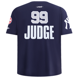 Boys' Grade School - Pro Standard Yankees Aaron Judge 99 Classic N&N T-Shirt - Green/White