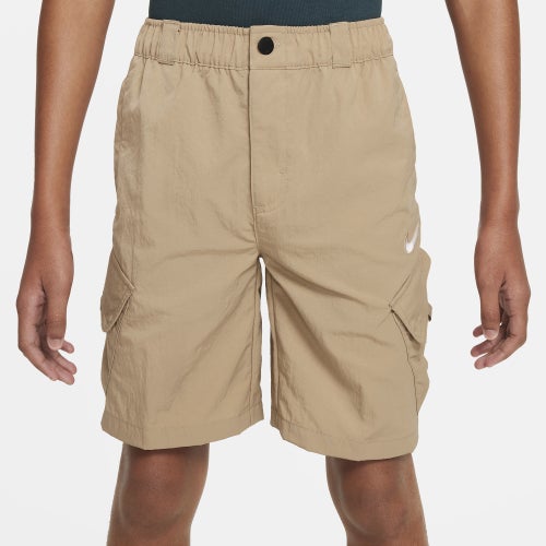 Shop Nike Boys  Odp Woven Cargo Shorts In Green/green