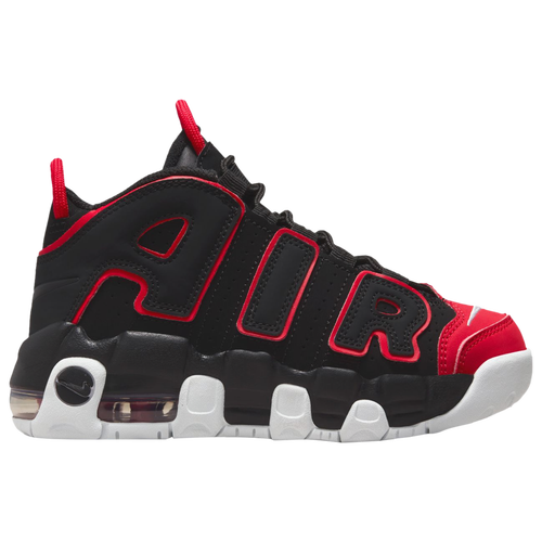 

Nike Boys Nike Air More Uptempo - Boys' Preschool Shoes Black/White/University Red Size 11.0