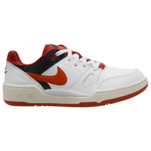 

Nike Mens Nike Full Force Low - Mens Shoes White/Red Size 12.0