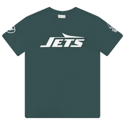 Boys' Grade School - Pro Standard Jets Classic Baseball SJ T-Shirt - Green/White