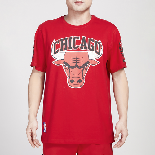 

Pro Standard Mens Pro Standard Bulls Crackle SJ T-Shirt - Mens Red Size S