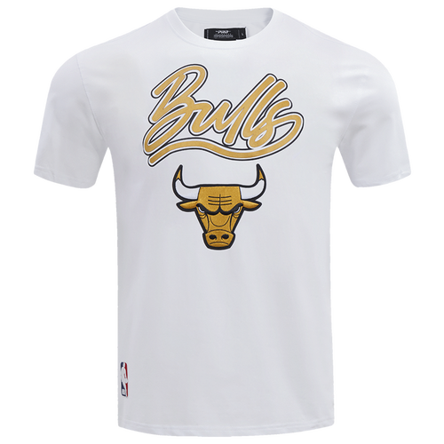 

Pro Standard Mens Pro Standard Bulls Short Sleeve T-Shirt - Mens Yellow/White Size S