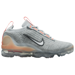 Girls' Grade School - Nike Air Vapormax 2021 - Gray/Yellow/Black