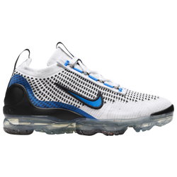 Boys' Grade School - Nike Vapormax 21 - White/Photo Blue/Black