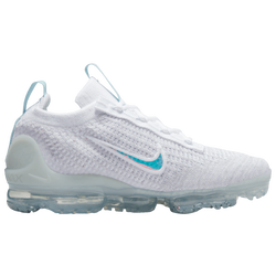 Girls' Grade School - Nike Air Vapormax 2021 FK - White/Clear/Aura