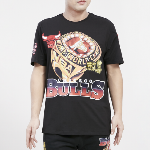 

Pro Standard Mens Pro Standard Bulls Champ Ring T-Shirt - Mens Black/Black Size M