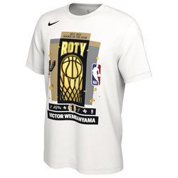 Men's - Nike NBA Spurs Wemby Roty T-Shirt - White/Multicolor