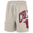 Nike Bulls Courtside 75 Fleece Shorts - Men's Grey/University Red