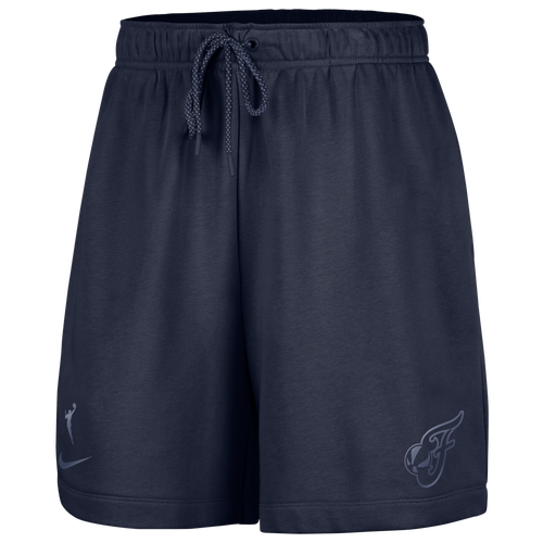  - Nike WNBA 6in Fleece Short - College Navy/Diffused Blue