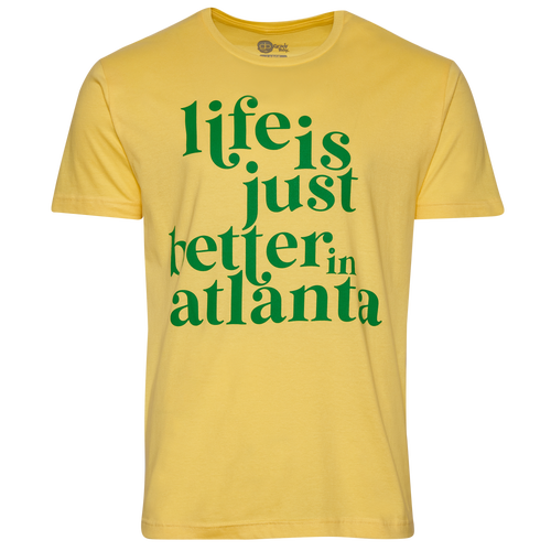 

Grady Baby Co Mens Grady Baby Co Life Is Just T-Shirt - Mens Yellow/Yellow Size M