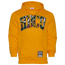 Mitchell & Ness HBCU Pattern Hoodie - Men's Gold/Multi Color