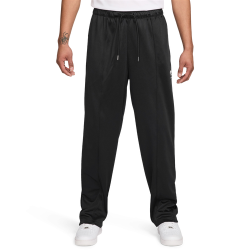 Nike Mens Nike Air Pack Track Pants - Mens Black/White Size L