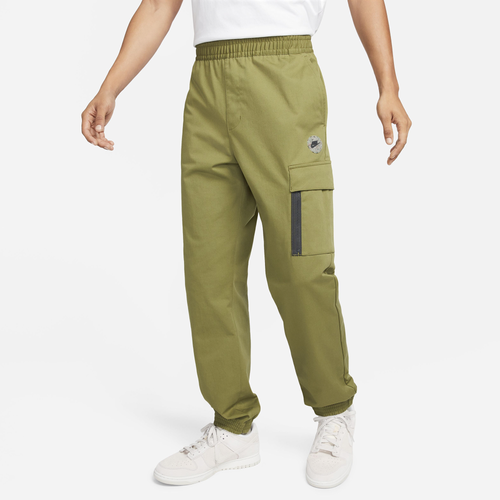 

Nike Mens Nike SPU Woven Pants - Mens Beige/Grey Size XL