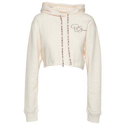 

B Simone Womens B Simone Cropped Hoodie - Womens Tan/Tan Size 1X