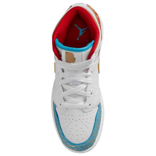 Jordan aj 1 mid multicolor grade school on sale