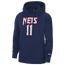 Nike Nets Essential Name & Number Pullover Hoodie - Men's Blue/Red